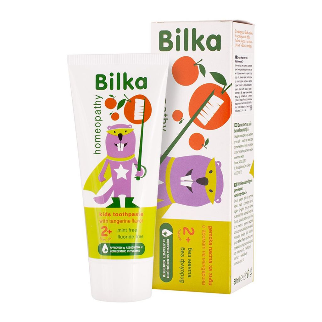 фото упаковки Bilka Homepathy Kids Зубная паста детская