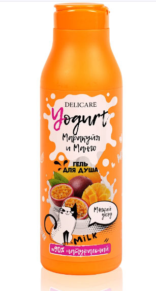 фото упаковки Delicare Yougurt Крем-гель для душа