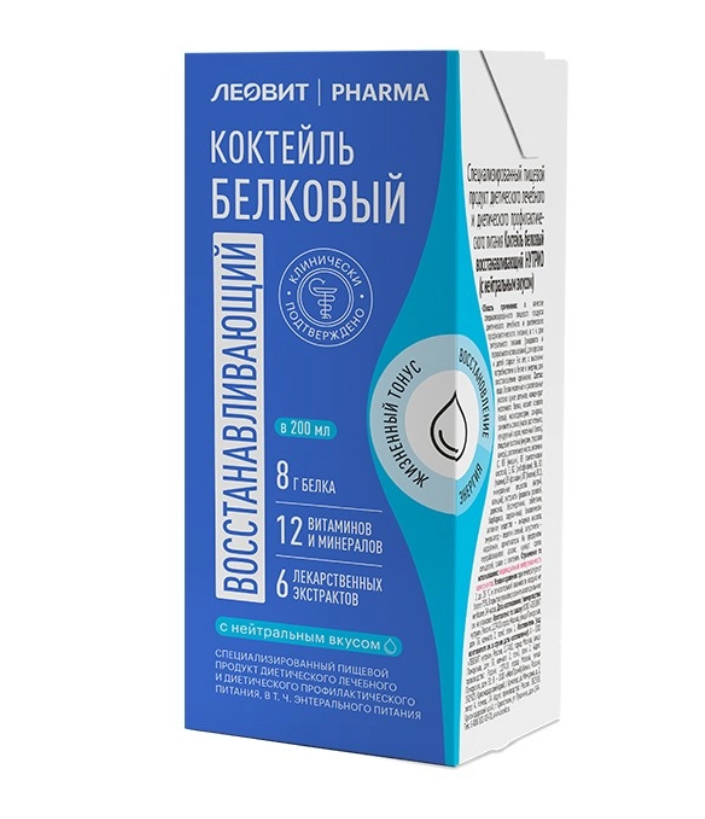 фото упаковки Леовит Pharma Коктейль белковый восстанавливающий