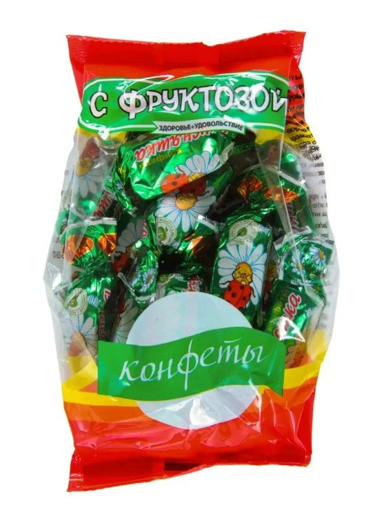 фото упаковки Конфеты Вкусняшка на фруктозе, конфеты, 185 г, 1 шт. фото упаковки Конфеты Вкусняшка на фруктозе