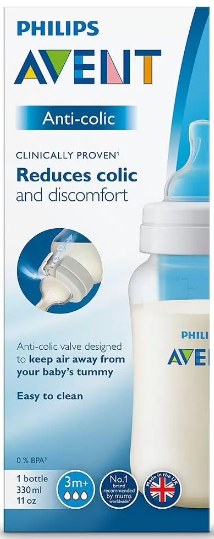 фото упаковки Philips Avent Anti-colic Бутылочка с силиконовой соской