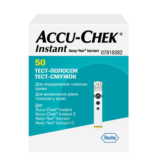 фото упаковки Accu-Chek Instant Тест-полоски
