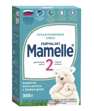 фото упаковки Mamelle 2 Молочная смесь сухая