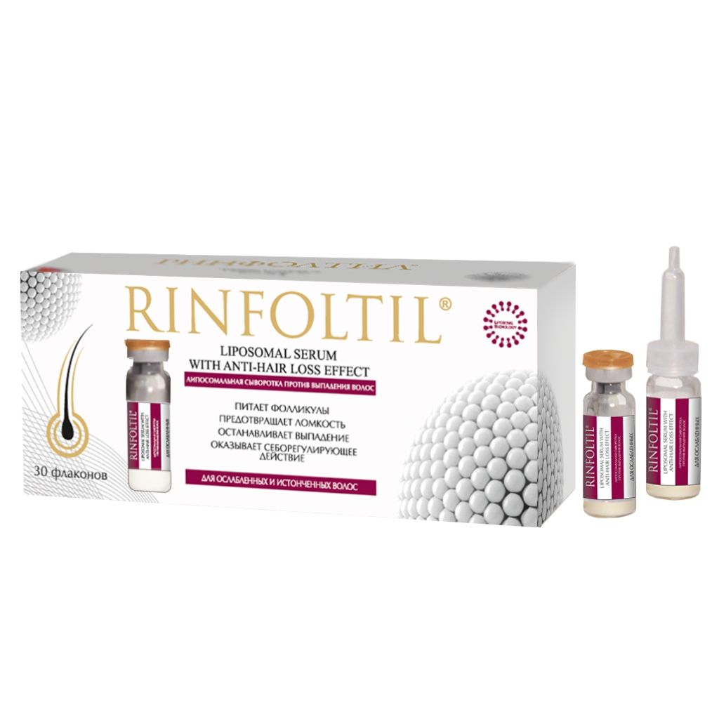 фото упаковки Rinfoltil Сыворотка для ослабленных и истонченных волос