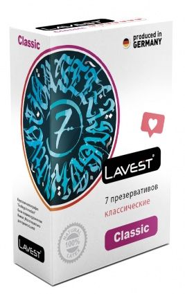 Lavest Classic Презервативы классические, презервативы, 7 шт.