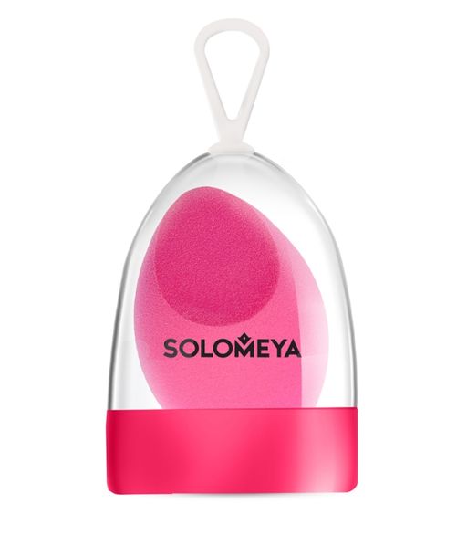 Solomeya Спонж для макияжа со срезом, розовый, 1 шт.