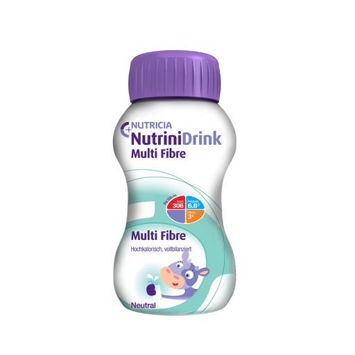 Nutrinidrink Multi Fibre с пищевыми волокнами, жидкость для приема внутрь, с нейтральным вкусом, 200 мл, 1 шт.