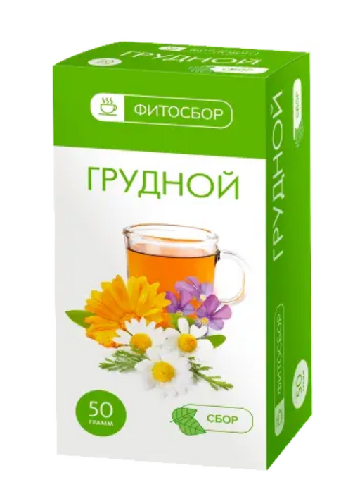 Фито сбор №4 грудной, фиточай, 50 г, 1 шт.