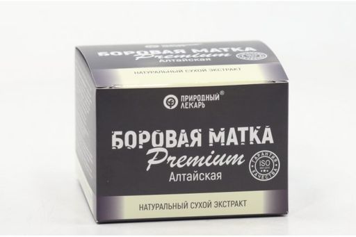 Природный лекарь Боровая матка Премиум Алтайская, напиток быстрорастворимый, 30 г, 1 шт.