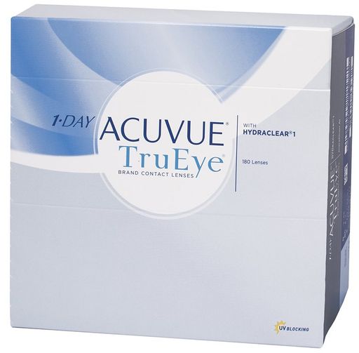 1-Day Acuvue TruEye Линзы контактные Однодневные, BC=8,5 d=14,2, D(-3.25), стерильно, 180 шт.