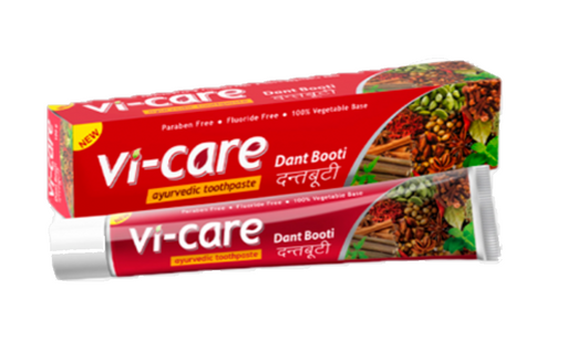 Vi-Care Dant Booti Herbal Зубная паста аутентичная, 100 г, 1 шт.